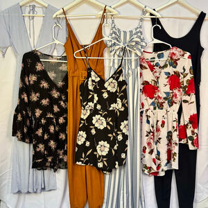 Women's Jumpsuit / Romper Bundle Size Small